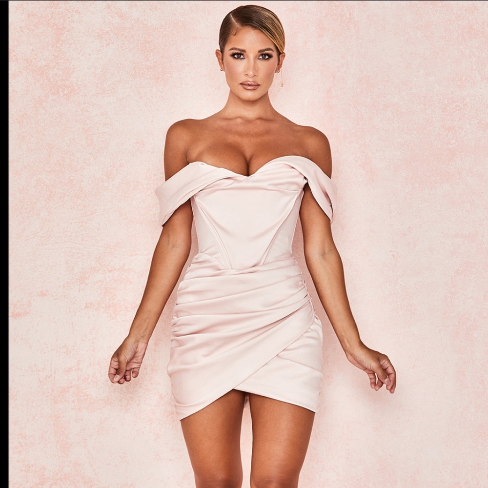 COPY - House of CB pink mini dress ‘Coraline’